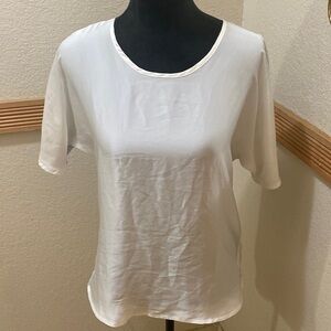 XS J.crew White and gray two toned blouse!!!